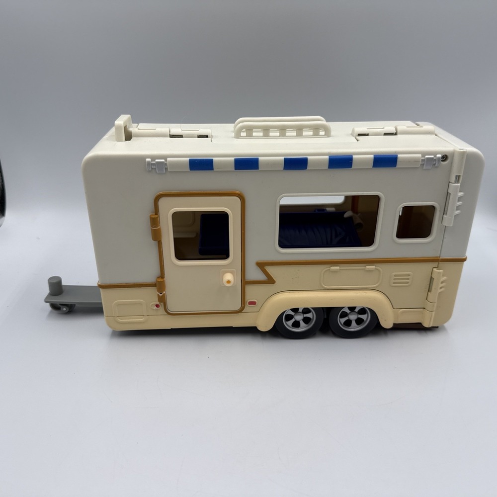 Bluey & Jean Luc Caravan Adventures Camper